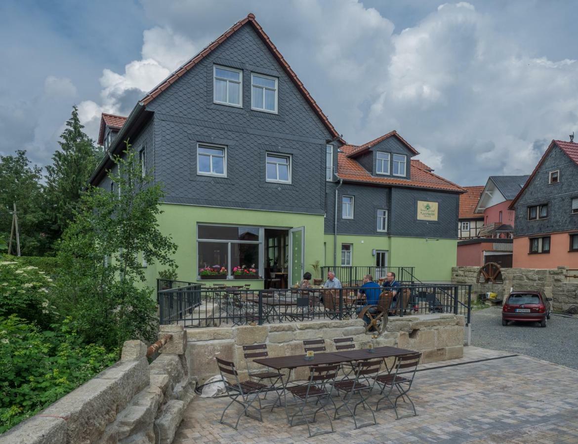 Brauereigasthof Marktmuhle Oberdorla Ngoại thất bức ảnh